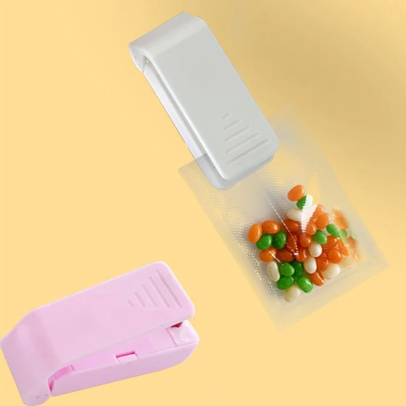 

Portable Hand Pressure Heat Mini Impluse Sealer Plastic Bag Food Packing Handheld Multifunction Easy Operation Sealing Machine