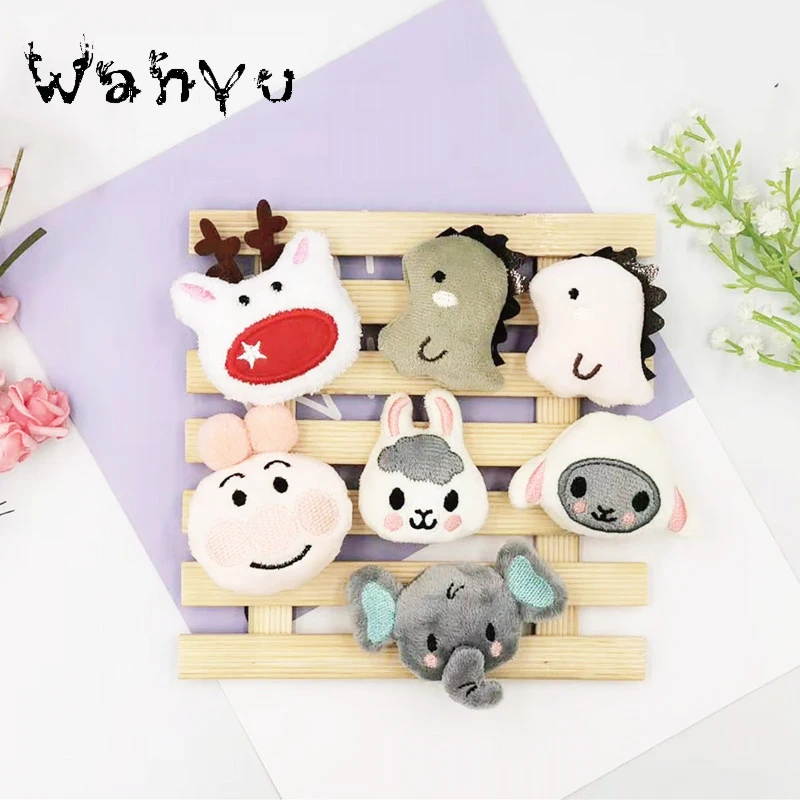 Плюшевые аксессуары 20 шт./лот милая мультяшная кукла для украшения детских