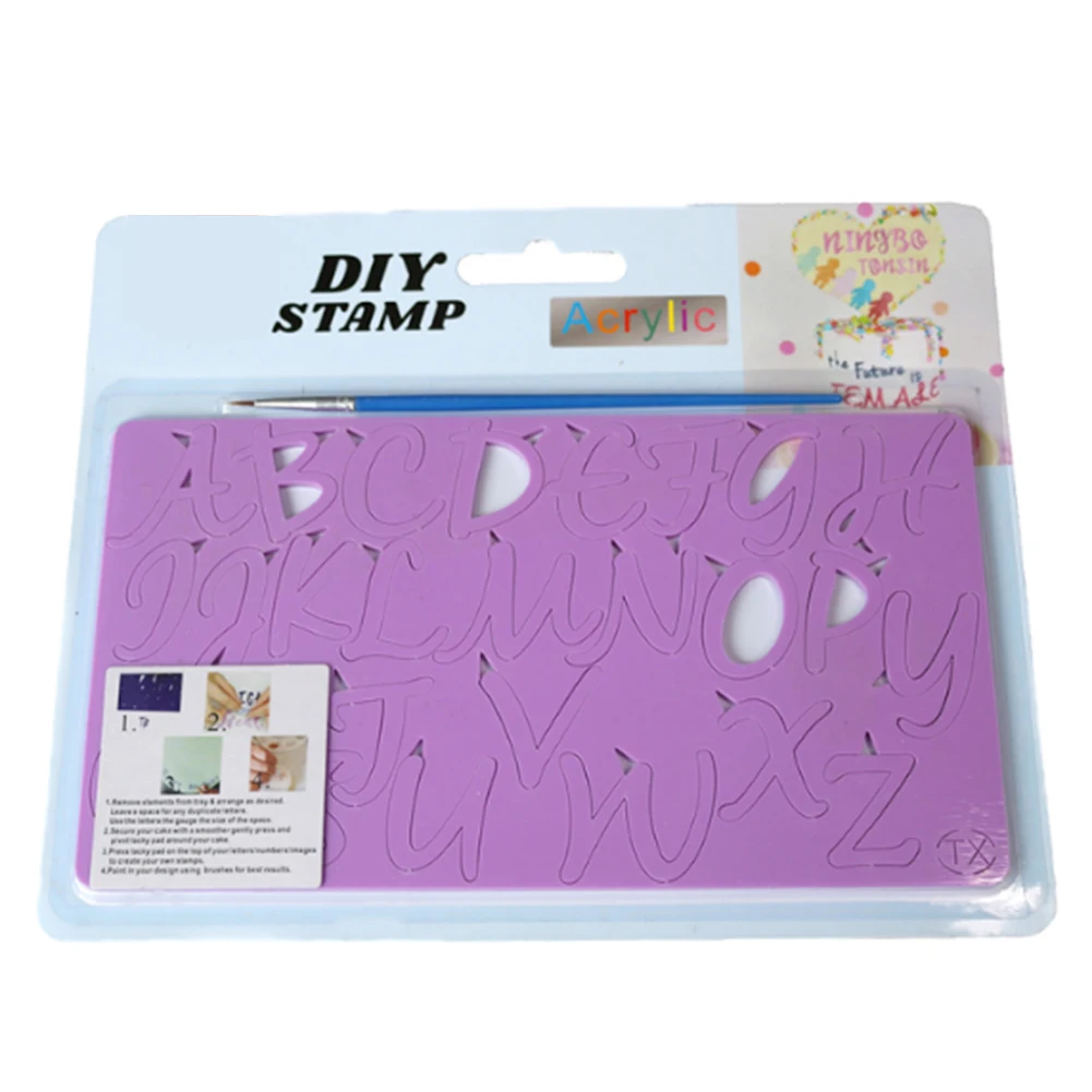 Формы для букв треугольный Алфавит силиконовая форма выпечки Кекс Украшение