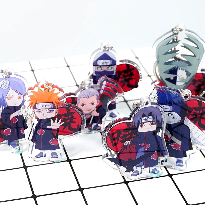 Аниме Наруто Акацуки Учиха Итачи косплей реквизит Pein Pain Sasori Konan Deidara Kisame дети