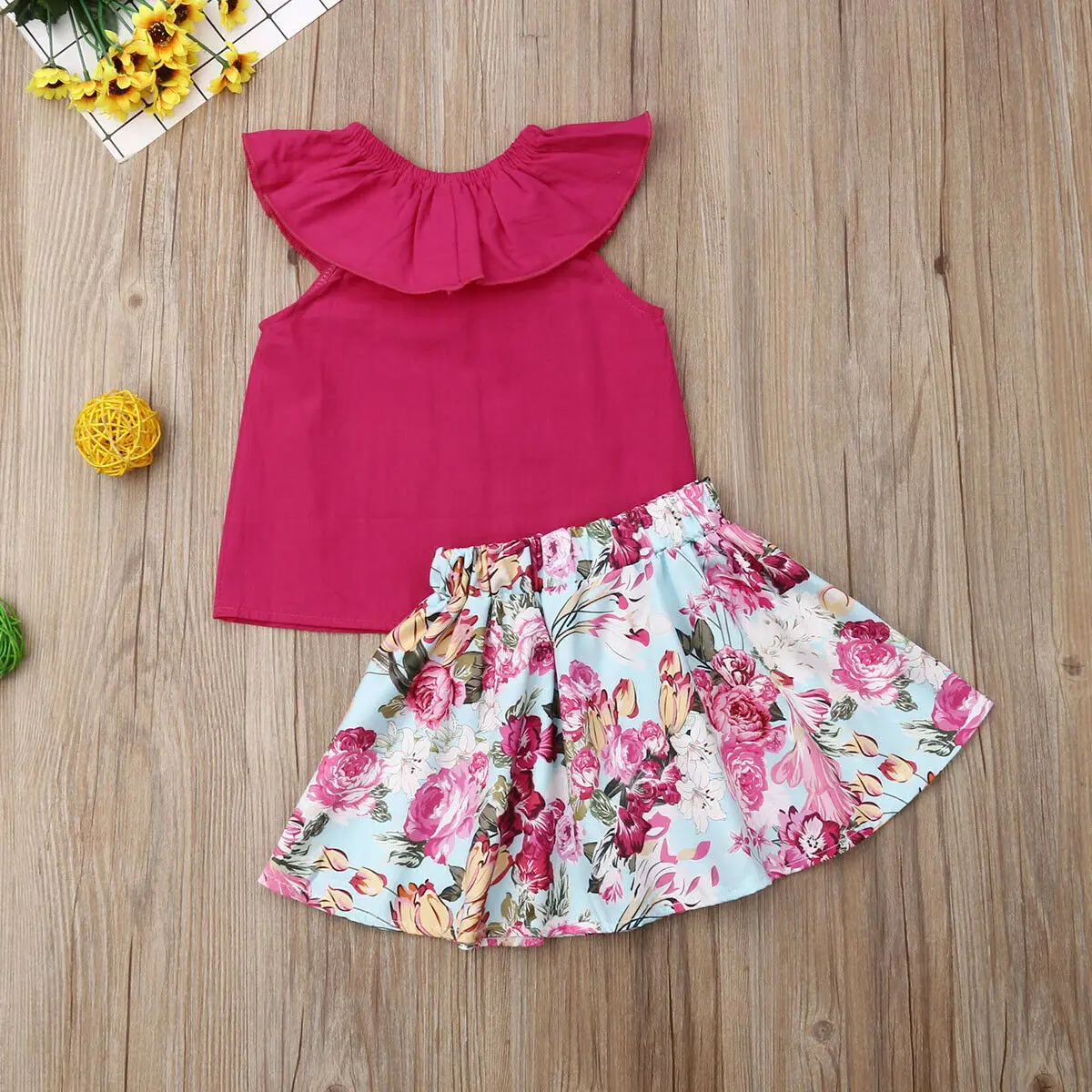 Новое модное Хлопковое платье для маленьких девочек Милая юбка принцессы без