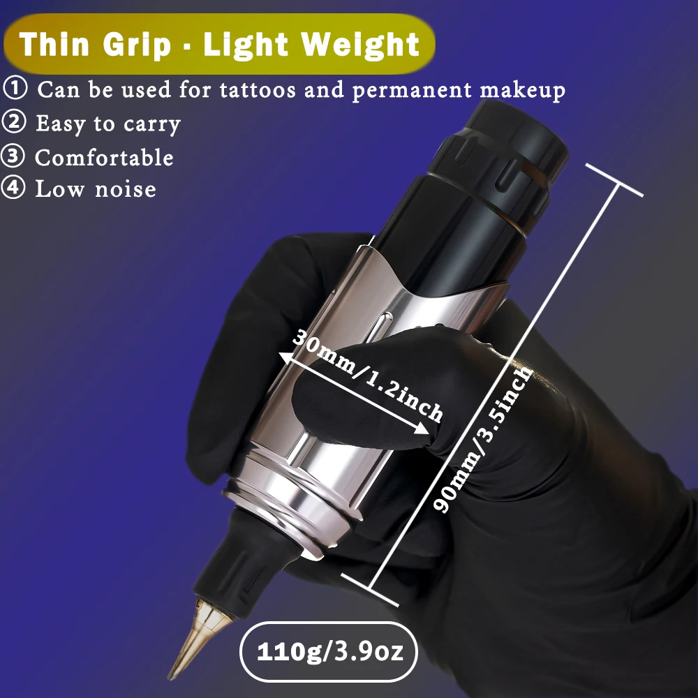 Машинка для перманентного макияжа XNET тихая вращающаяся машинка с низкой