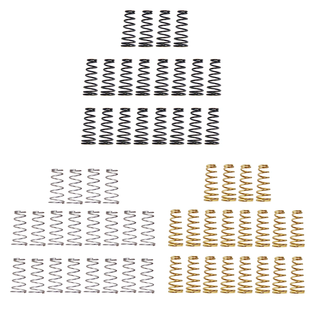 20 stücke elektrische gitarre bass pickup brücke saitenhalter sättel frühling für elektrische gitarrebass pickup free global