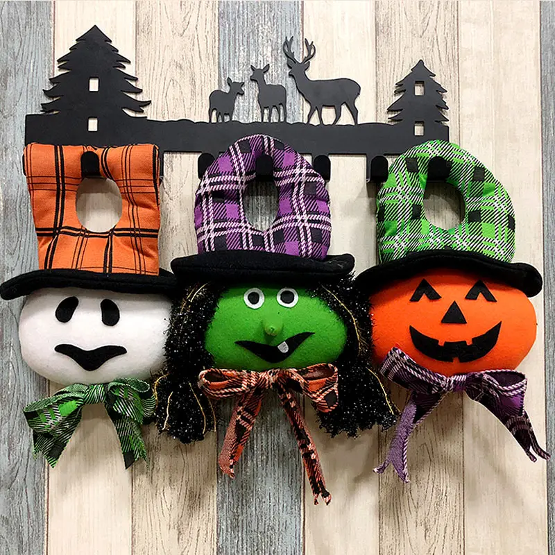 Хэллоуин украшение дверь висящая Тыква ведьмы белый призрак отель KTV декор для