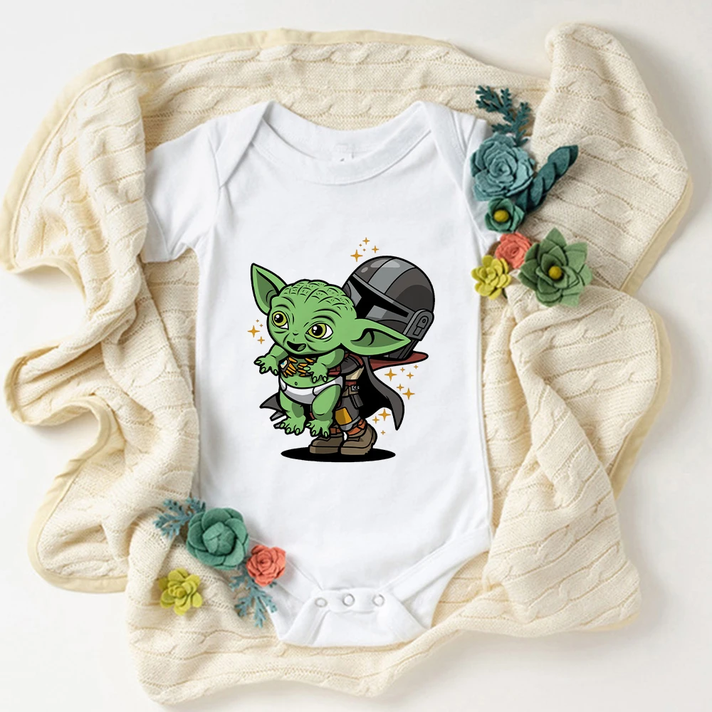 Детские комбинезоны одежда с коротким рукавом комбинезон для новорожденных