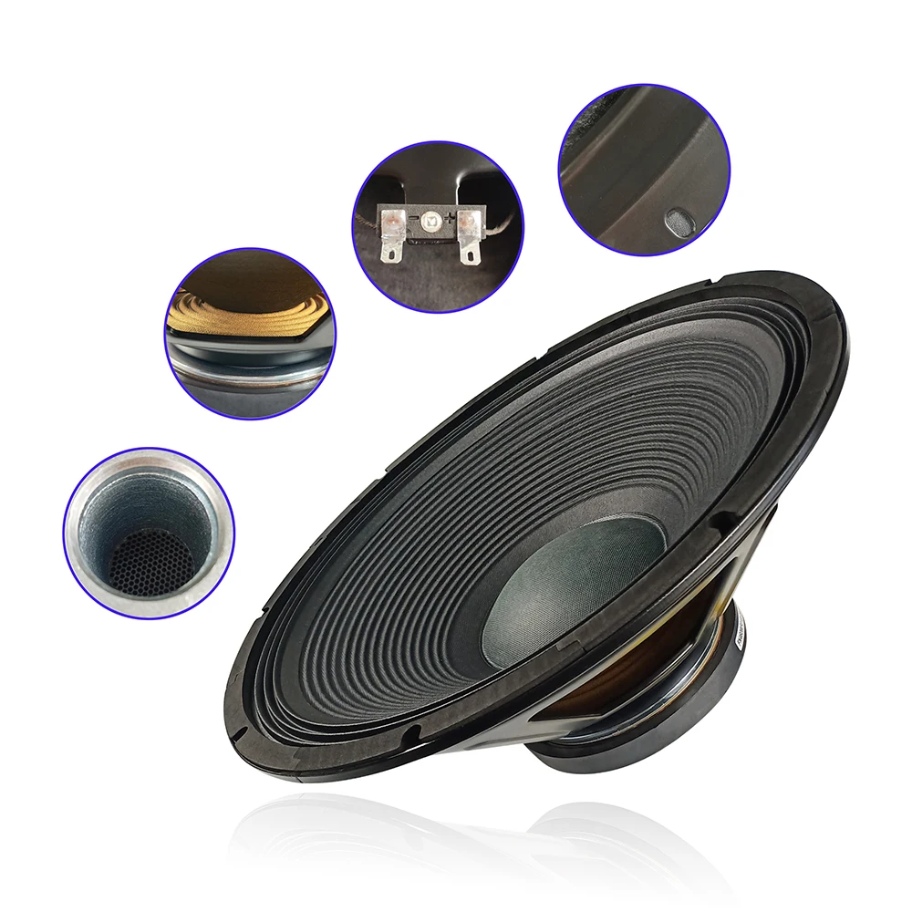 STARAUDIO Профессиональный 3500 Вт 18 дюймов сырья DJ Замена сабвуфер 8 Ом PA сценического