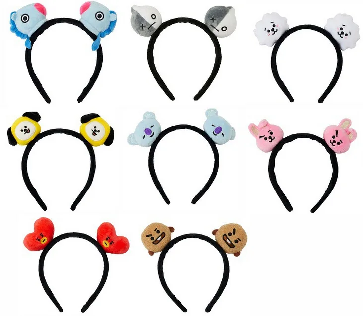 2 шт блестящая Милая концертная повязка на голову Pora Hairband рождественские