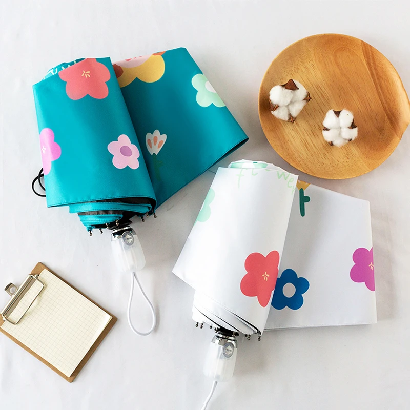 Зонт женский складной автоматический с защитой от УФ лучей и ветра|Зонтики| |