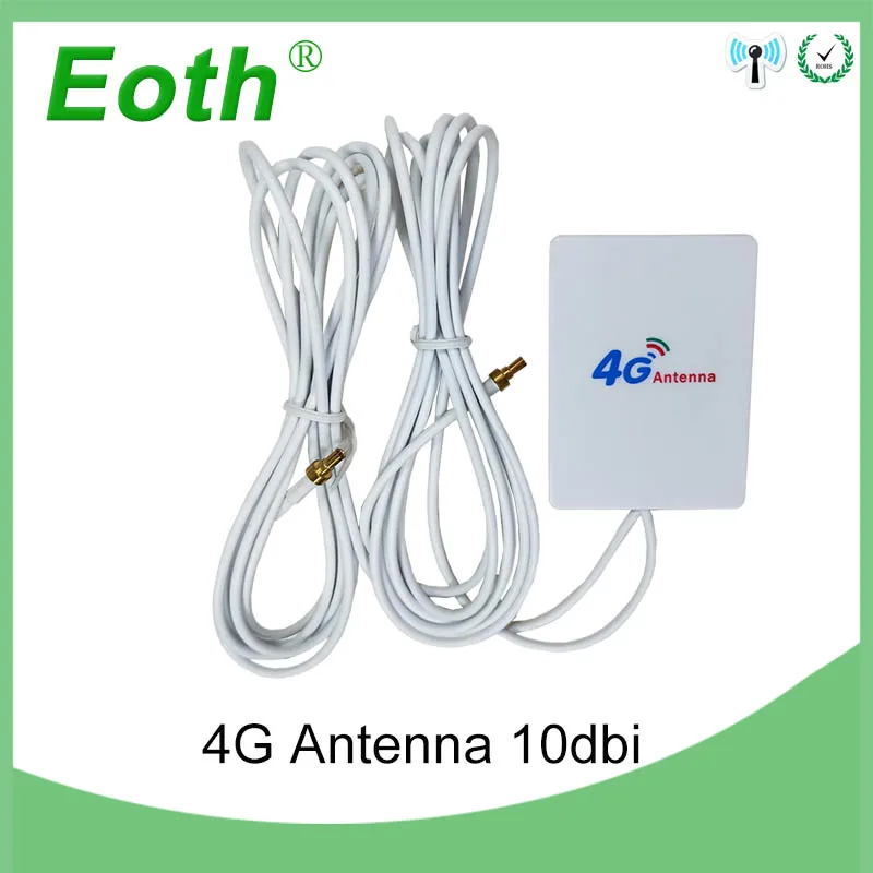 10 шт. Eoth внешняя антенна с штекером CRC9 кабель 2 м для маршрутизатора Huawei 3G 4G LTE |