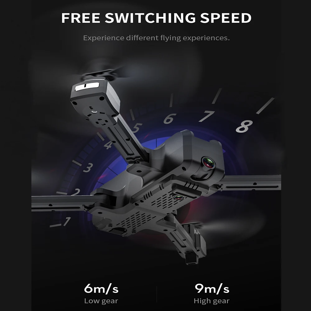 GPS Радиоуправляемый Дрон 4K HD камера Квадрокоптер с оптическим потоком 5G WIFI FPV 50X