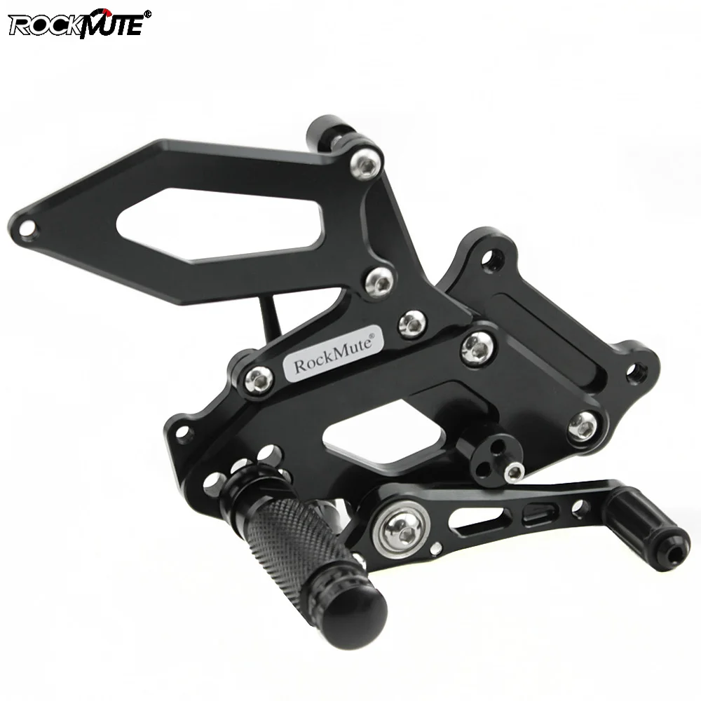 CNC алюминиевый мотоцикл Регулируемый Rearset задний Набор Подножки педаль Подножка