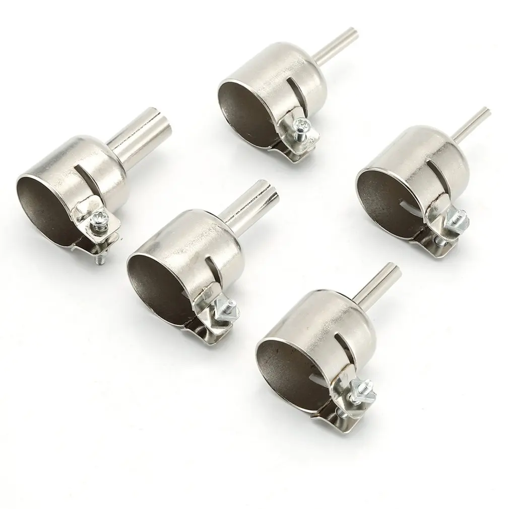 5 шт. Тепловая пушка сопла воздушная комплект для пайки горячего воздуха