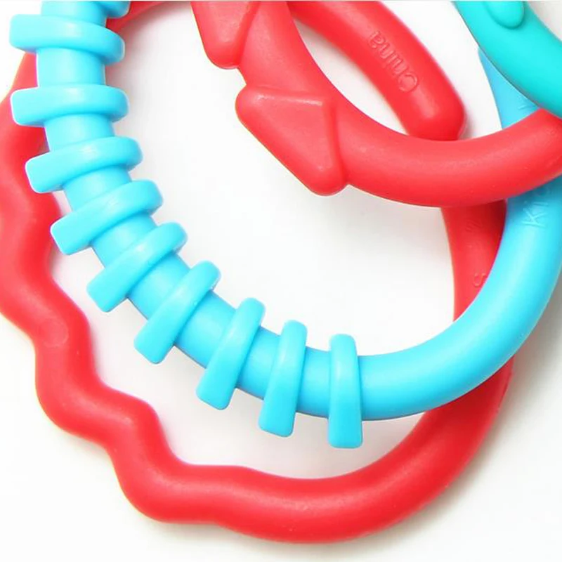 24 шт./пакет Радужное кольцо подключенное к ручке подвесная детская кровать карта