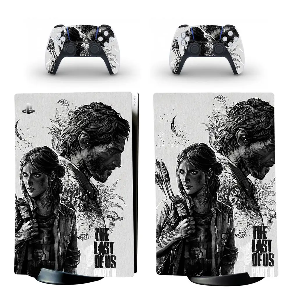

The Last of Us PS5 Digital Edition Skin Sticker Decal Cover for PlayStation 5 Console and Controllers PS5 Skin Sticker Vinyl