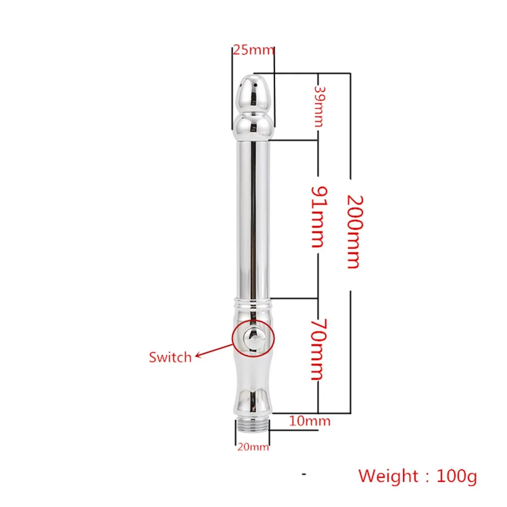 Замечательный анальный телефон спрей анальная очистка Большой Шприц лампа