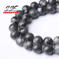 natural stone beads black labradorite minerals gem beads for jewelry making 4 6 8 10 12mm round beads diy bracelets necklaces