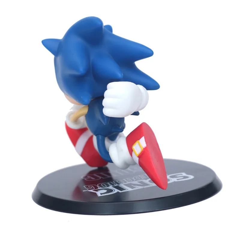 С Ёжиком Соником Миль суставы ПВХ фигурку 110 мм аниме фильм игры Sonic зубная щётка