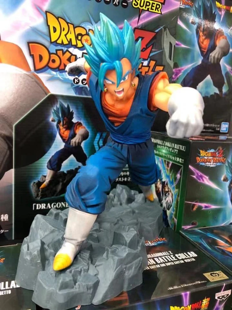 WSTXBD BANPRESTO DRAGON BALL Z DBZ Dokkan Battle God Blue Vegetto игрушечные фигурки модель куклы Brinquedos