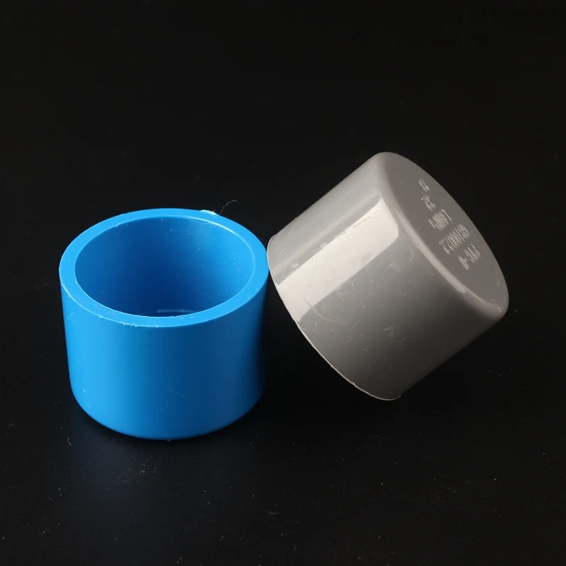 

2Pcs 32mm PVC Pipe Plugs Agriculture Garden Aquarium Plastic Water Hose Stop Water Joint Accessoires Plumbing Tube Fittings