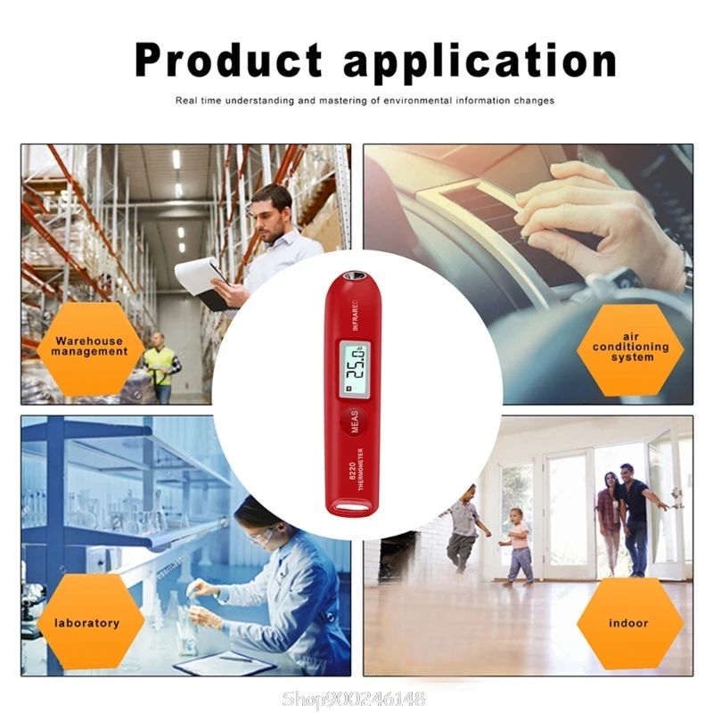 

Mini Digital Infrared Thermometer for Kitchen BBQ Candy Frying Cooking Food Handheld Portable Pocket Temperature Pen F04 21
