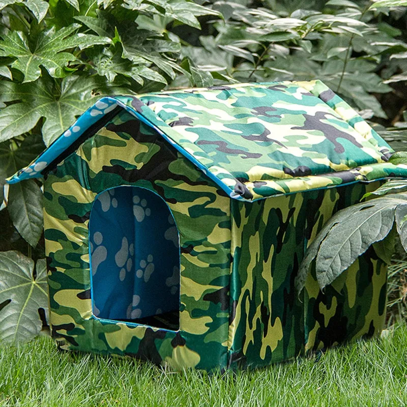 

Dogs House Pet Bed Tent Cats Kennel Indoor Outdoor Portable Travel Puppy Mat Pet House Sofa Sleeping Bag Waterproof Nest Kennel