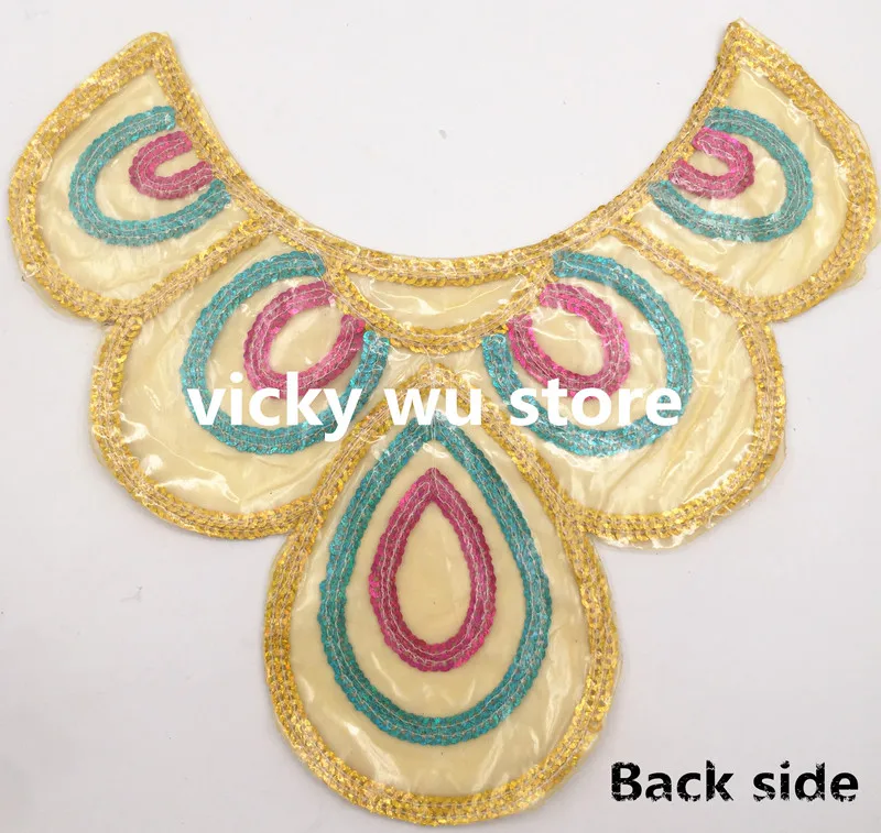 1 шт./лот 26*24 см африканская кружевная ткань головные уборы с блестками золотой