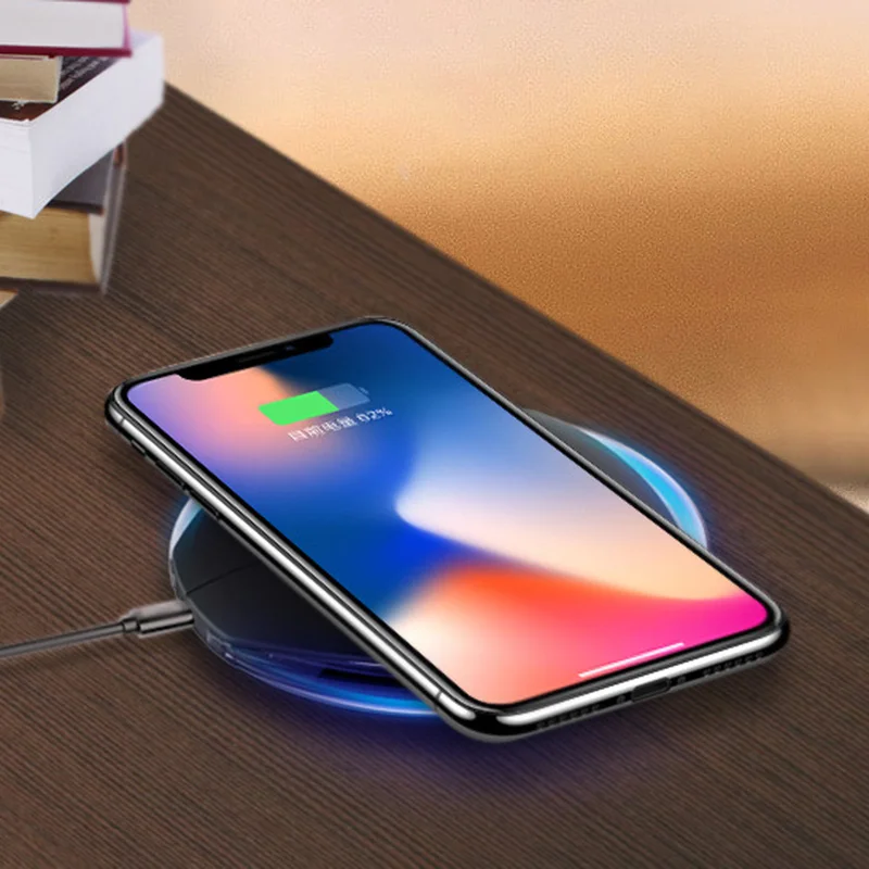Классическое Беспроводное зарядное утройство для телефона, совместимое с несколькими моделями мобильных телефонов