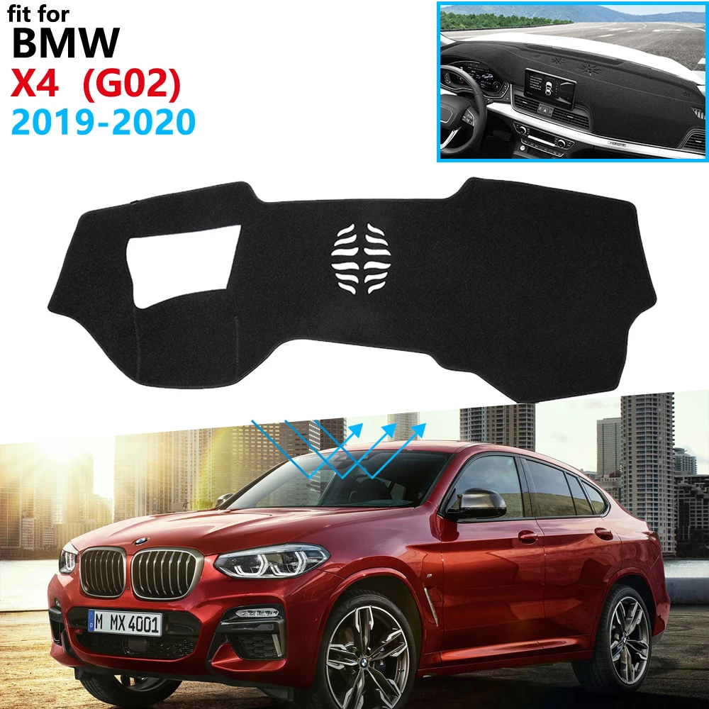 Чехол для приборной панели защитная накладка BMW X4 G02 2019 2020