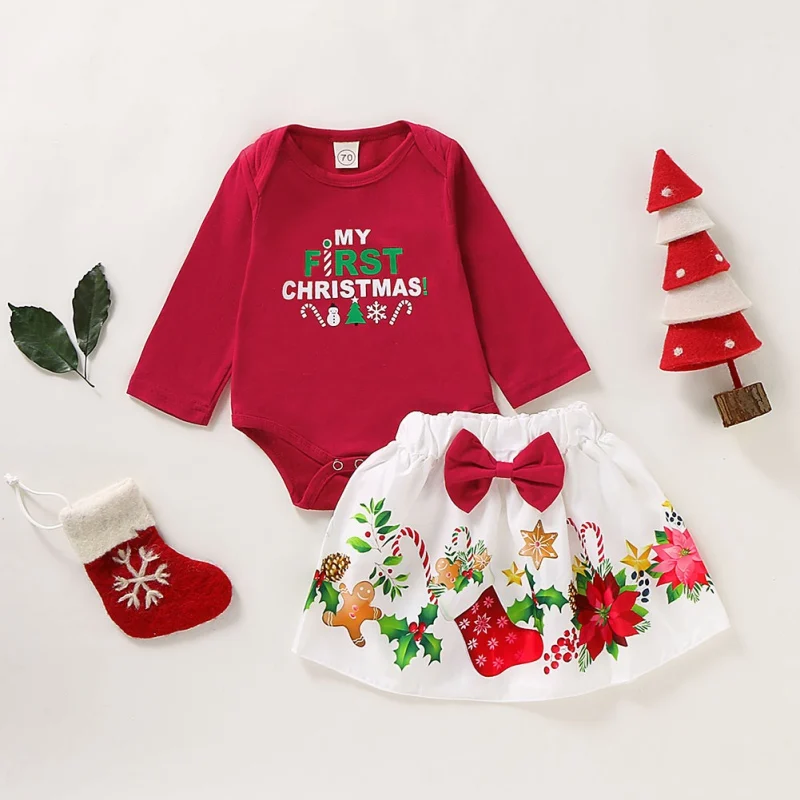 Одежда для малышей рождественский костюм вечерние лышей вечернее платье