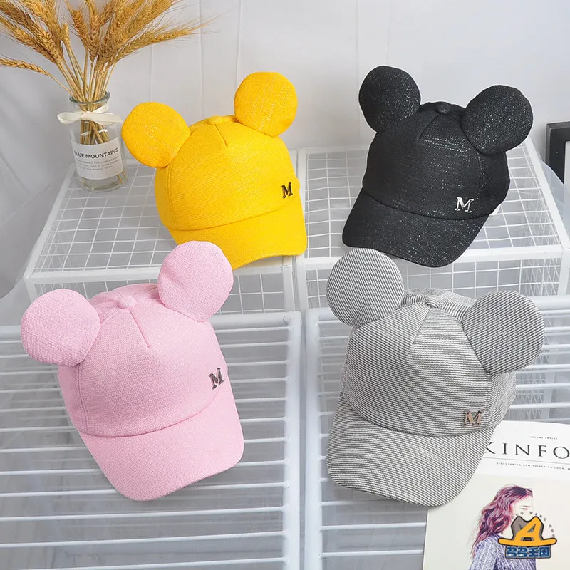 Детская бейсбольная кепка для новорожденных Детские кепки от солнца с большими