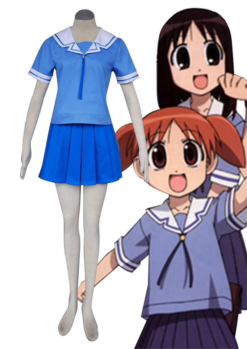 Женская школьная форма Azumanga Daioh летний костюм для косплея|Костюмы аниме| |