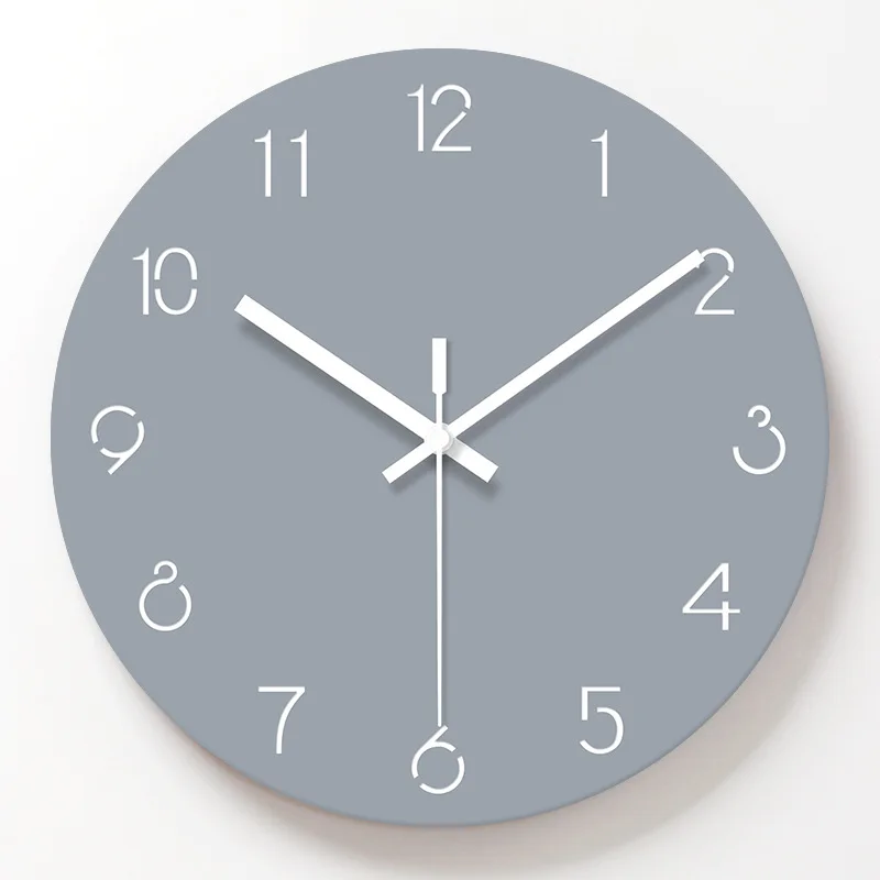 

Fashion Wall Clocks Decorative Clock Living Room Silent Modern Design Home Decoration Decor Garden