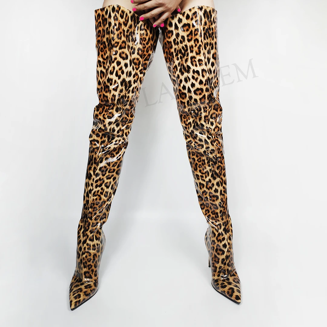 Женские сапоги на высоком каблуке с застежкой-молнией сзади | Обувь