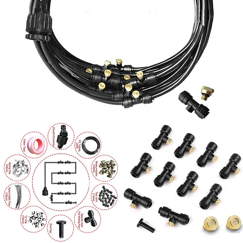 

Trampoline Sprinkler For Children's Trampoline Outdoor Water Park Dedicated PE High Pressure Atomizing Cooling Pipe Water System