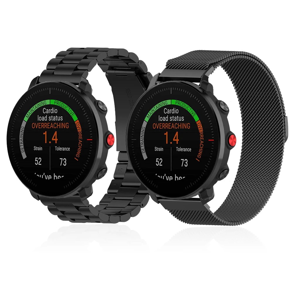 Ремешок из нержавеющей стали для часов POLAR VantageM M Smart Watch Band металлические съемные ремни для POLAR VantageM