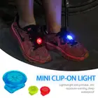 Светодиодная светящаяся обувь с зажимом, 3 цвета светильник светящийся фонасветильник, Предупреждение о безопасности, лампа для бега