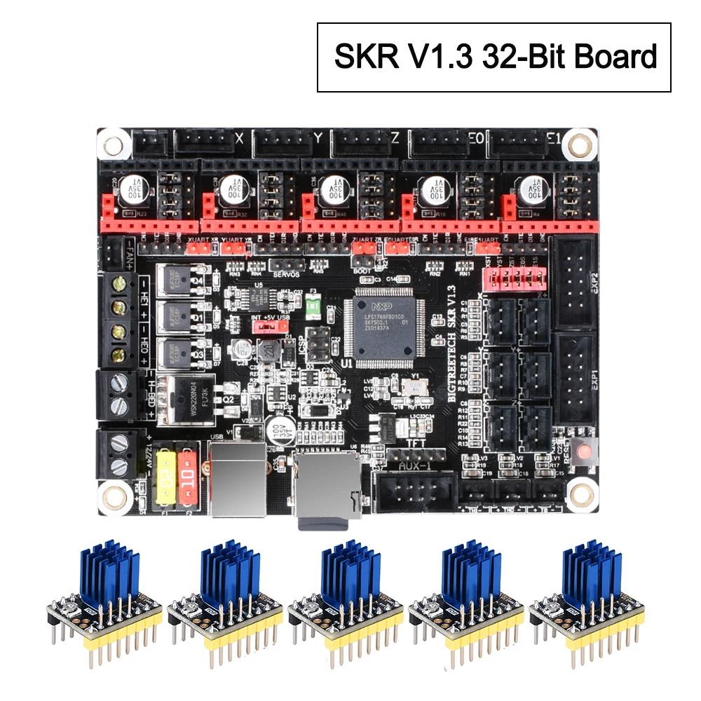 BIGTREETECH СКР V1.3 32 бит Smoothieboard 3D принтеры 32bit Управление доска Запчасти vs MKS GEN L сгэн