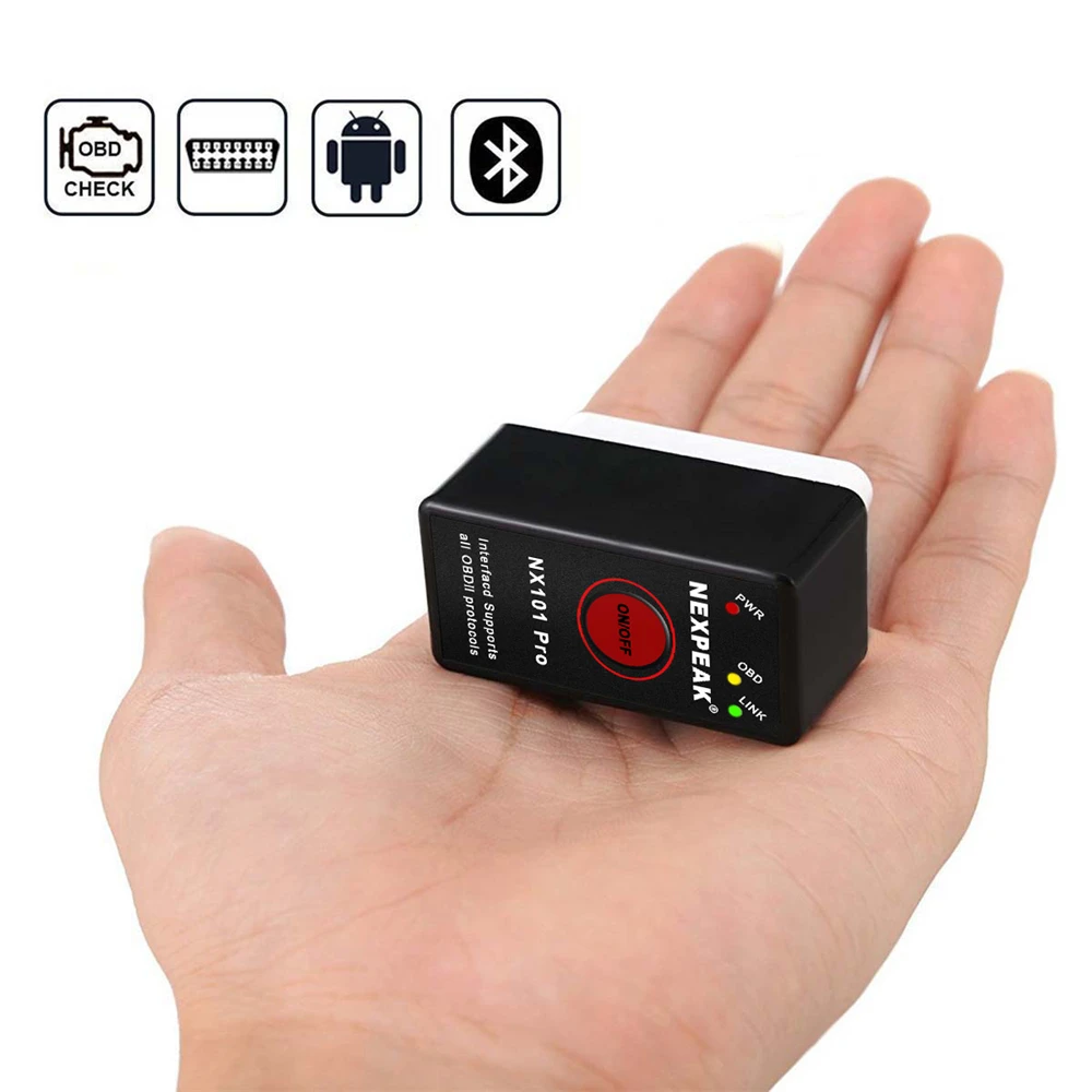 5 шт./лот Super Mini ELM327 Bluetooth V1.5 OBD2 автомобильный диагностический инструмент адаптер