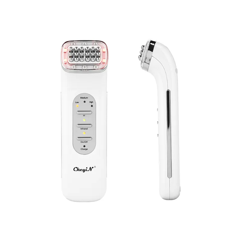 

CkeyiN Facial Lifting Machine Rf Radio Wrinkle Removal Face Slimming Infrared Therapy Massager Skin Tightening Anti-Aging Device