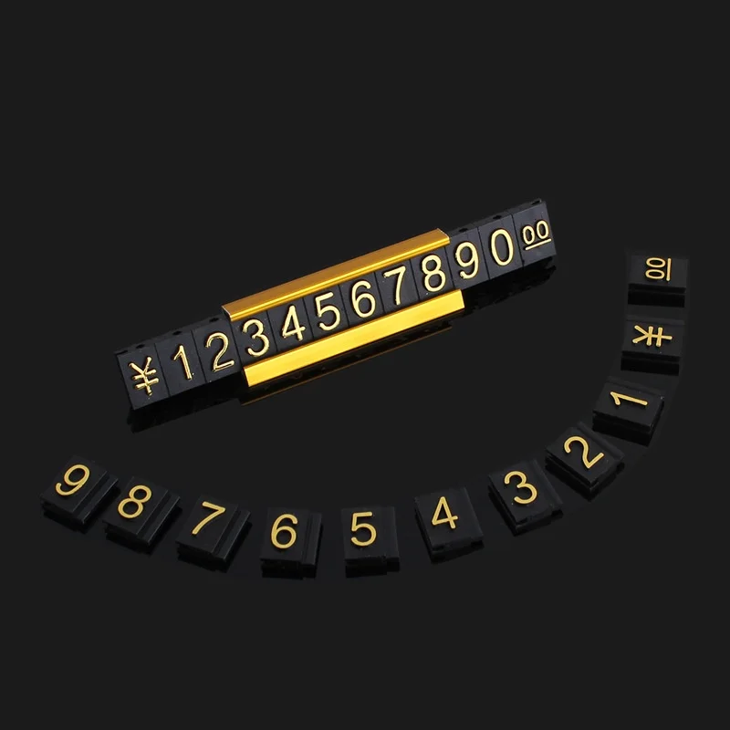 20pcs price stand aluminum alloy price brand combination commodity price display mobile phone digital camera price  display cube