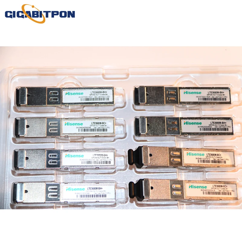Hisense LTE3680M BC + трансивер GPON-OLT-класс B C ++ 1 25G GPON SFP модуль подходит для Fiberhome GC8B GCOB board |