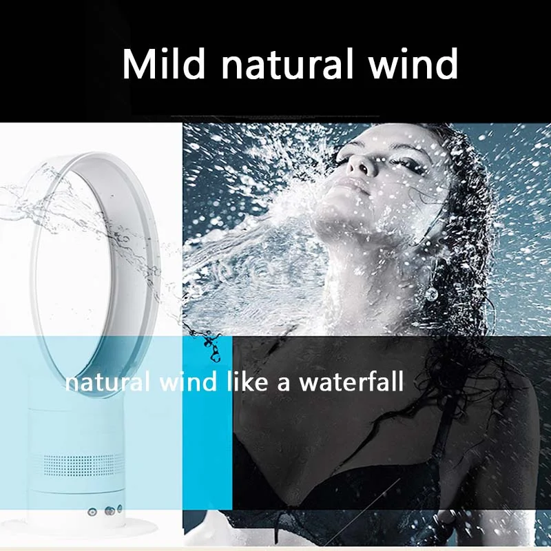 Безлопастный вентилятор электрический охлаждающий воздушный башенный с