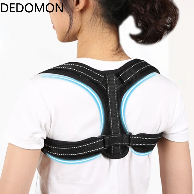 Медицинский Регулируемый Корректор осанки для ключиц мужской корсет верхней