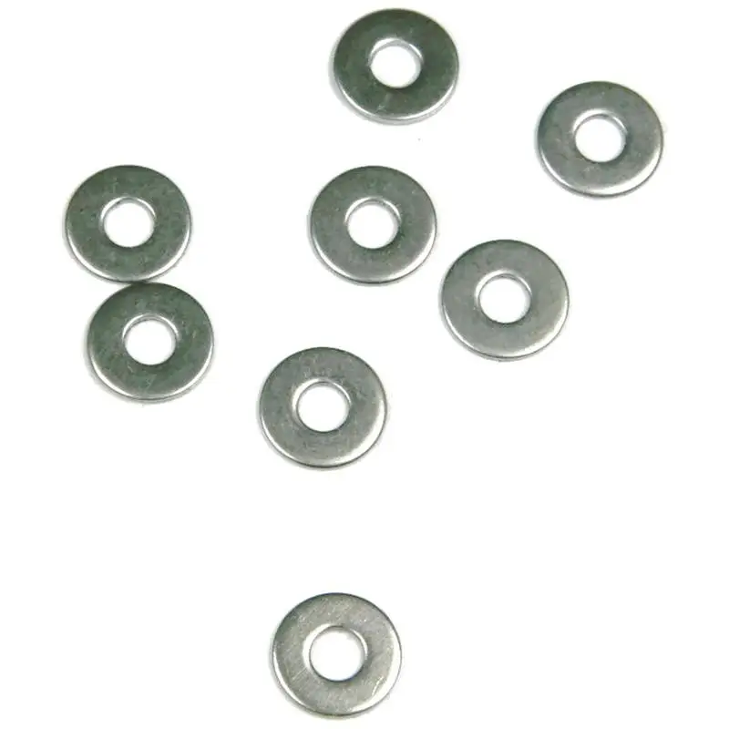 

100pcs M6 Stainless Steel Metric Flat Washers Set Screw Repair Kit Tool HPT Gasket Ring Kit