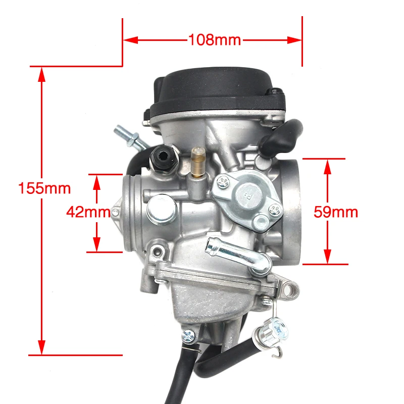 Карбюратор для мотоцикла Arctic Cat DVX400 DVX 400 ATV Quad 350CC 400CC 500CC Carb PD36J 36 мм 1