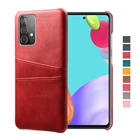 Роскошный Ретро Чехол из искусственной кожи для Samsung Galaxy A52 5G чехол с отделениями для карт чехол для телефона Samsung A 52 5G 6,5 дюйма 2021