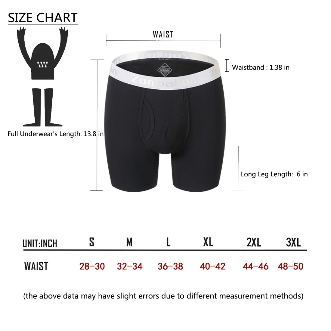 Mens Boxer Briefs Bamboo Underwear Soft Quick Dry Breathable Comfortable Flat Angle BriefsSize M-3XL