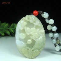 cynsfja real rare certified natural a grade burmese emerald jadeite dragon jade pendant high quality hand carved wonderful gifts