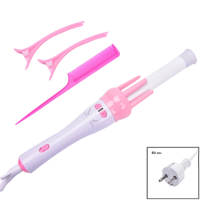

Professional Curler Hair Iron Styling Tools Automatic Hair Curler Rollers Machine Ceramic Fast Heat Hair Waver Wand Curling Iron