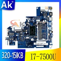 for applicable to 320 15ikb 17ikb notebook motherboard i7 7500u number nm b241 test ok